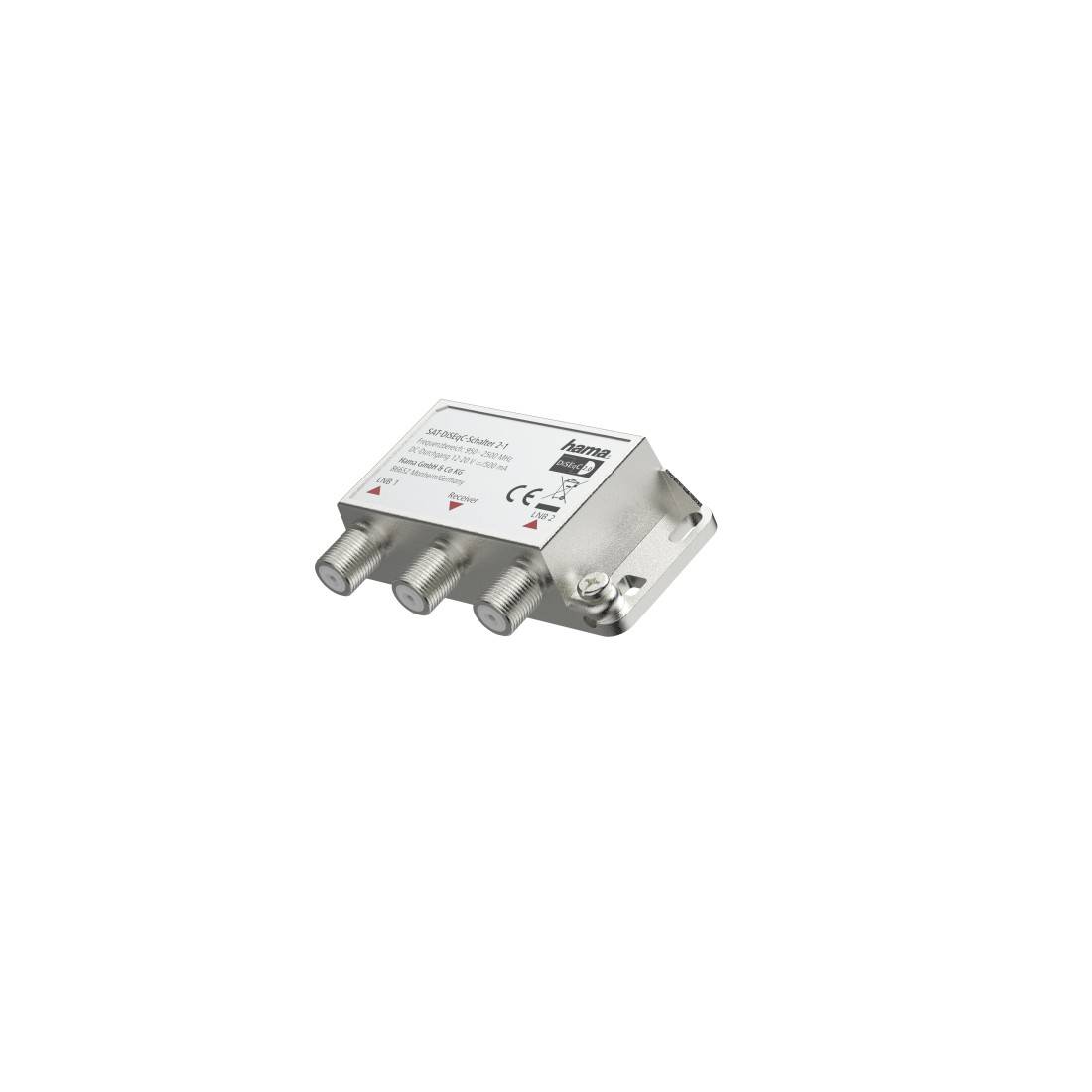 hama 00205289 SAT-DiSEqC-Schalter 2-1