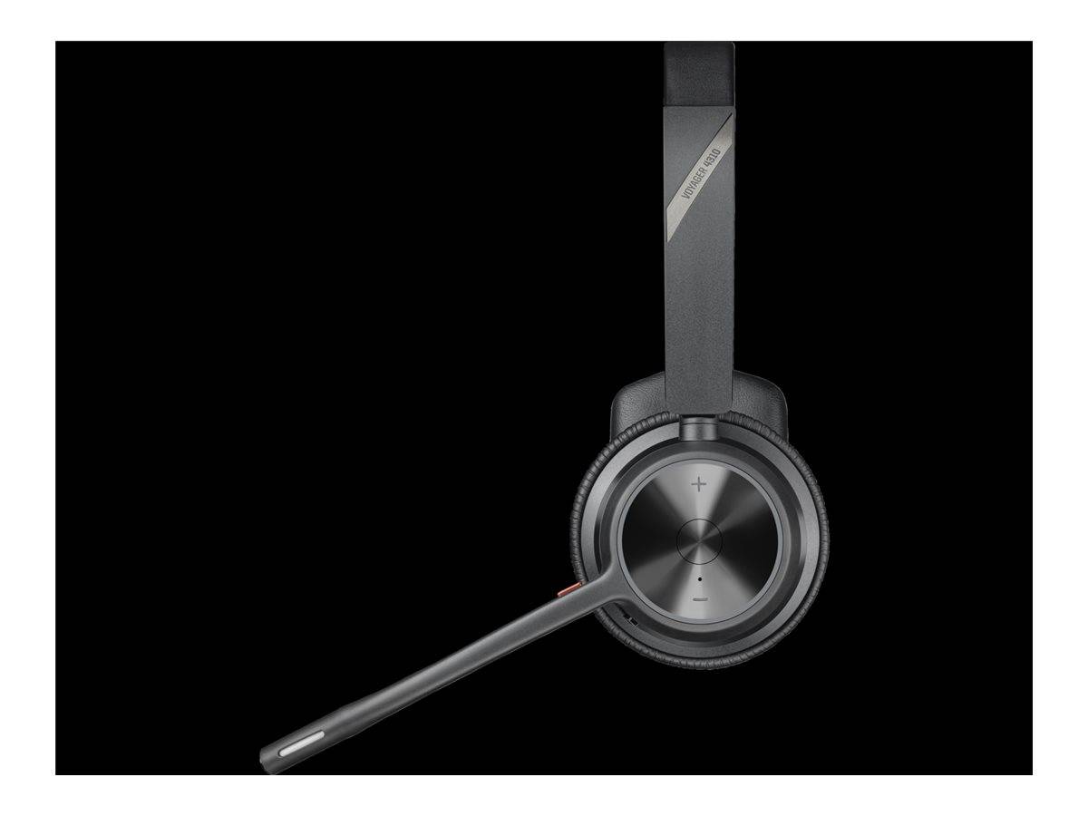 HP Poly Voyager 4310 MS Teams Headset Eingabe / Ausgabe Kopfhörer &