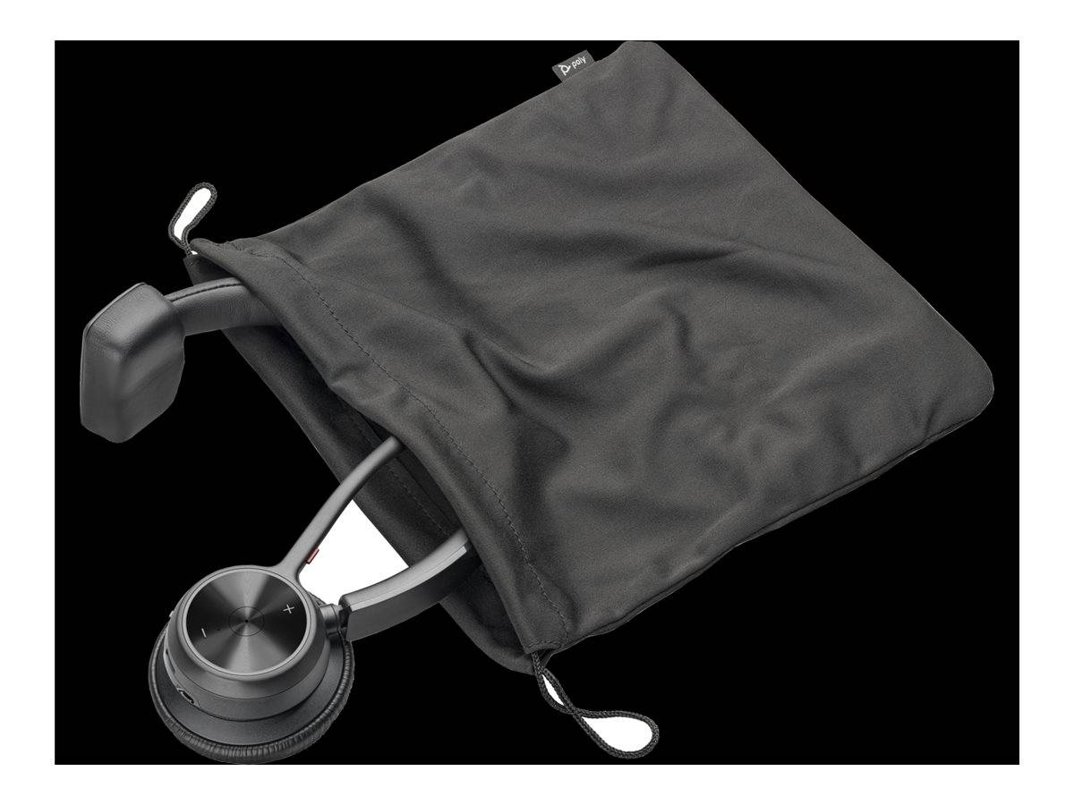 HP Poly Voyager 4310 MS Teams Headset Eingabe / Ausgabe Kopfhörer &