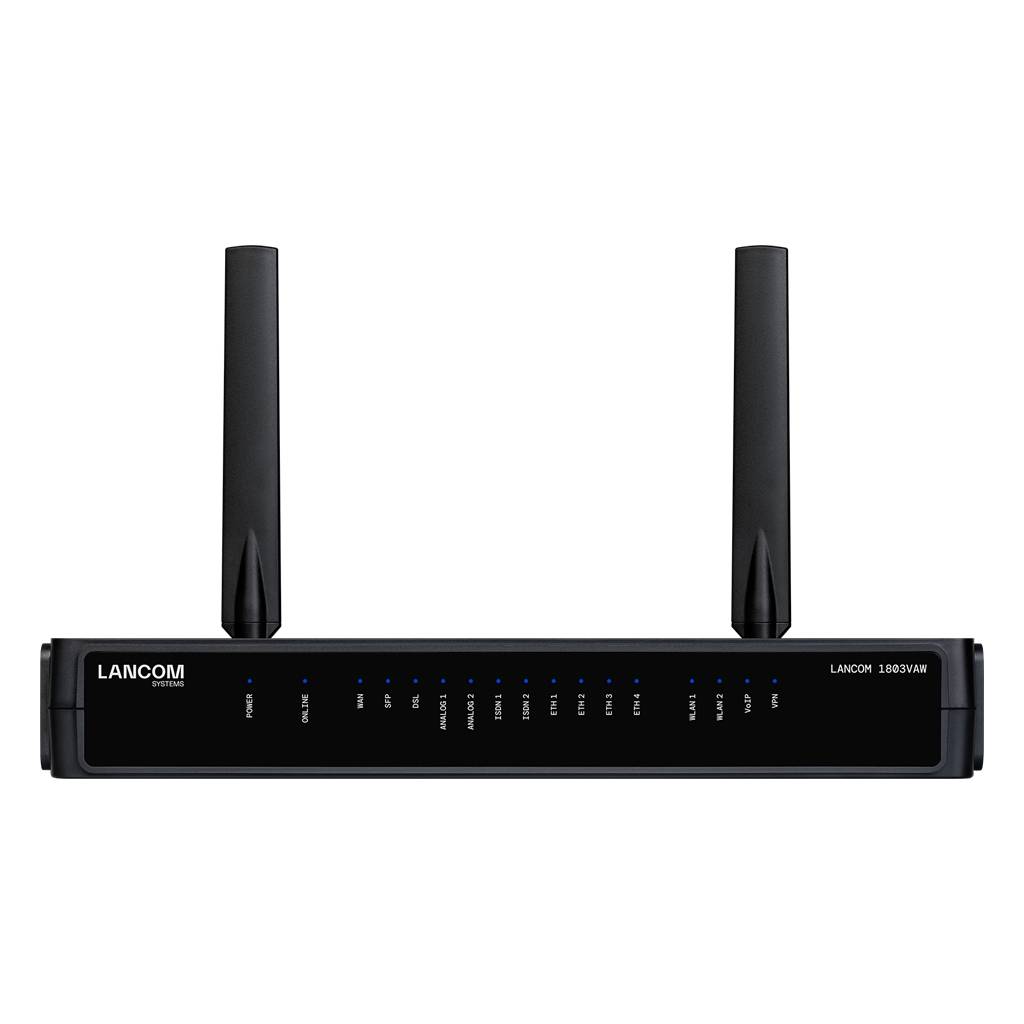 LANCOM 1803VAW - Wireless Router - DSL-Modem 4-Port-Switch