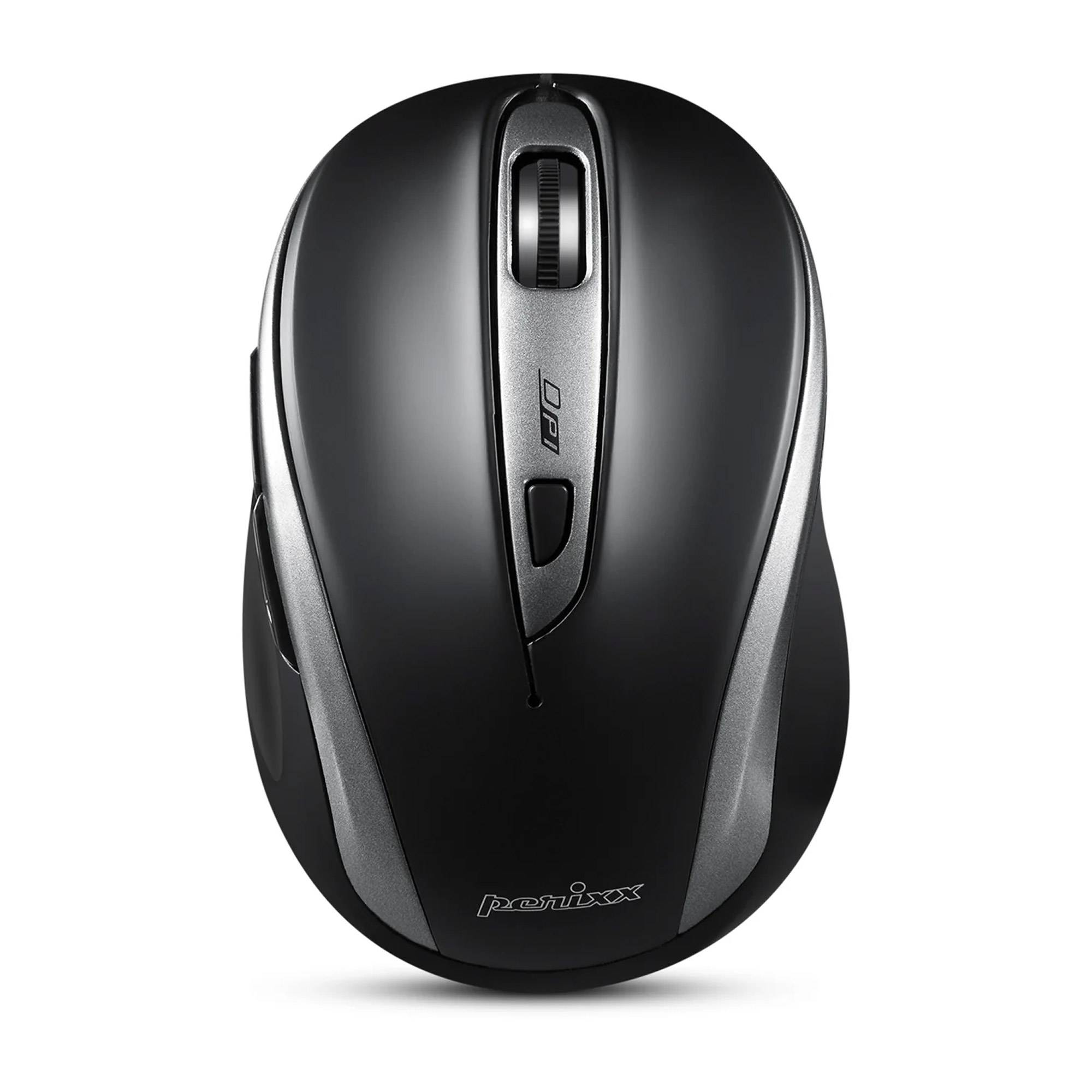 Perixx Maus PERIMICE-721 IB Wireless ergonomisch - Maus - 1.600 dpi