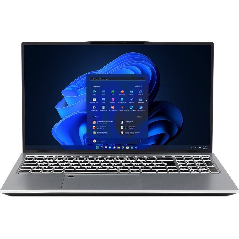 Terra Mobile 1551R - Intel Core i7 1355U / 1.7GHz - Win 11 Pro - Intel Iris Xe Grafik
