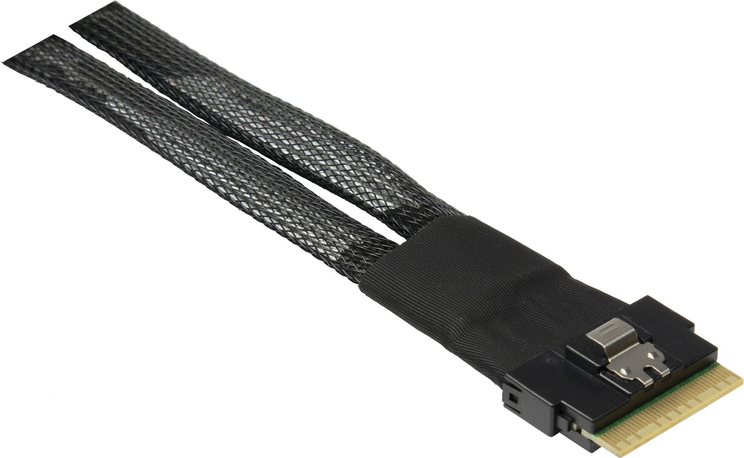 Inter-Tech Kabel SFF 8654-8x - SFF 8643-2x 0,75m Multimedia-Technik
