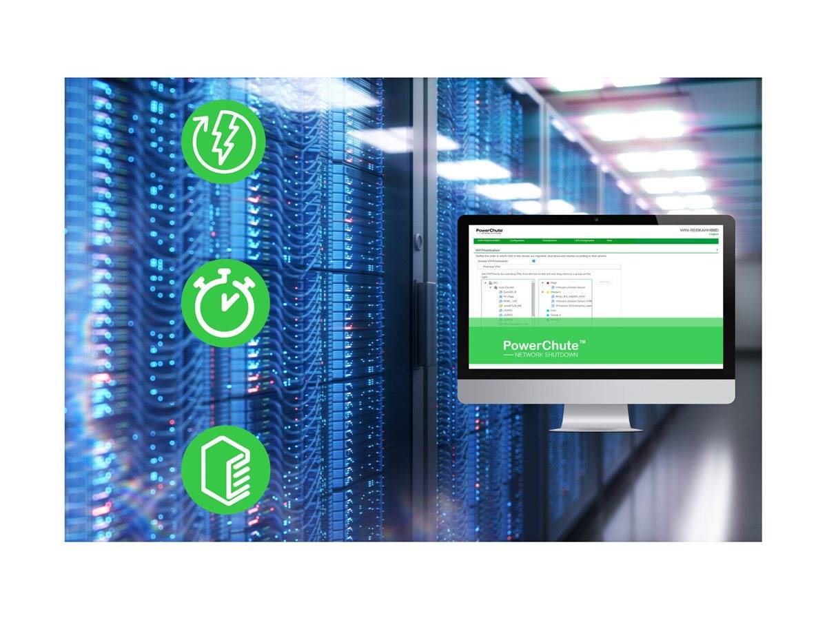 APC - PowerChute Network Shutdown for Virtualization and HCI - Abonnement-Lizenz (6 Jahre)