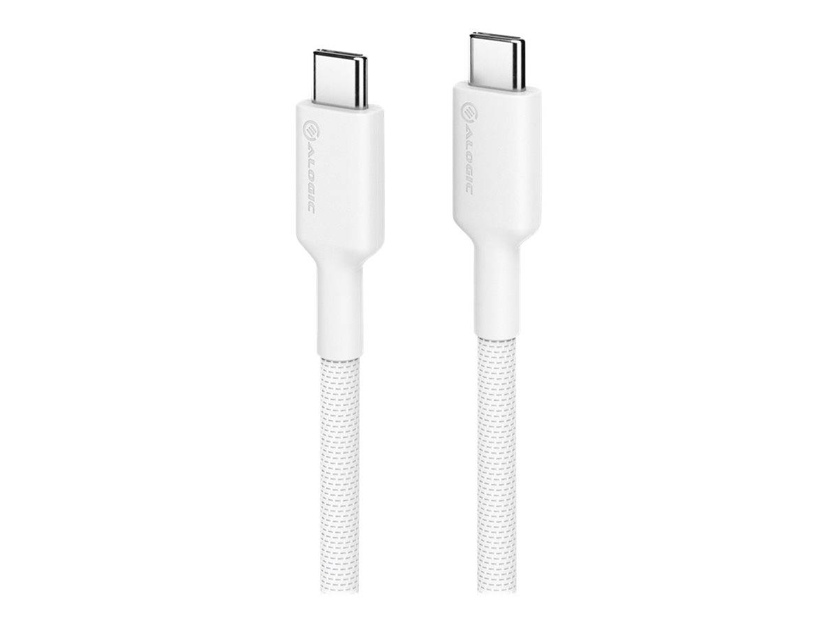 Alogic USB 2.0 Anschlusskabel Typ C -C 5A M/M 2m, wei Multimedia-Technik USB-Kabel Kabel - USB &
