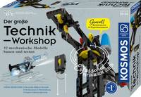 Kosmos Der große Technik-Workshop, Bausatz, 10 Jahr(e), 260 Stück(e)