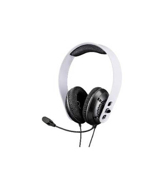 Raptor Gaming H200 Gaming Over Ear Headset kabelgebunden Stereo Weiß Lautstärkeregelung, Mikrofon-Stummschaltung