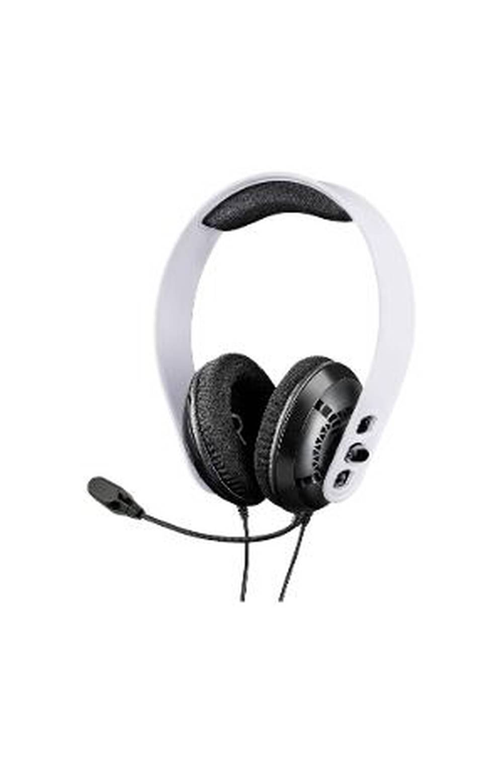 Raptor Gaming H200 Gaming Over Ear Headset kabelgebunden Stereo Weiß Lautstärkeregelung, Mikrofon-Stummschaltung