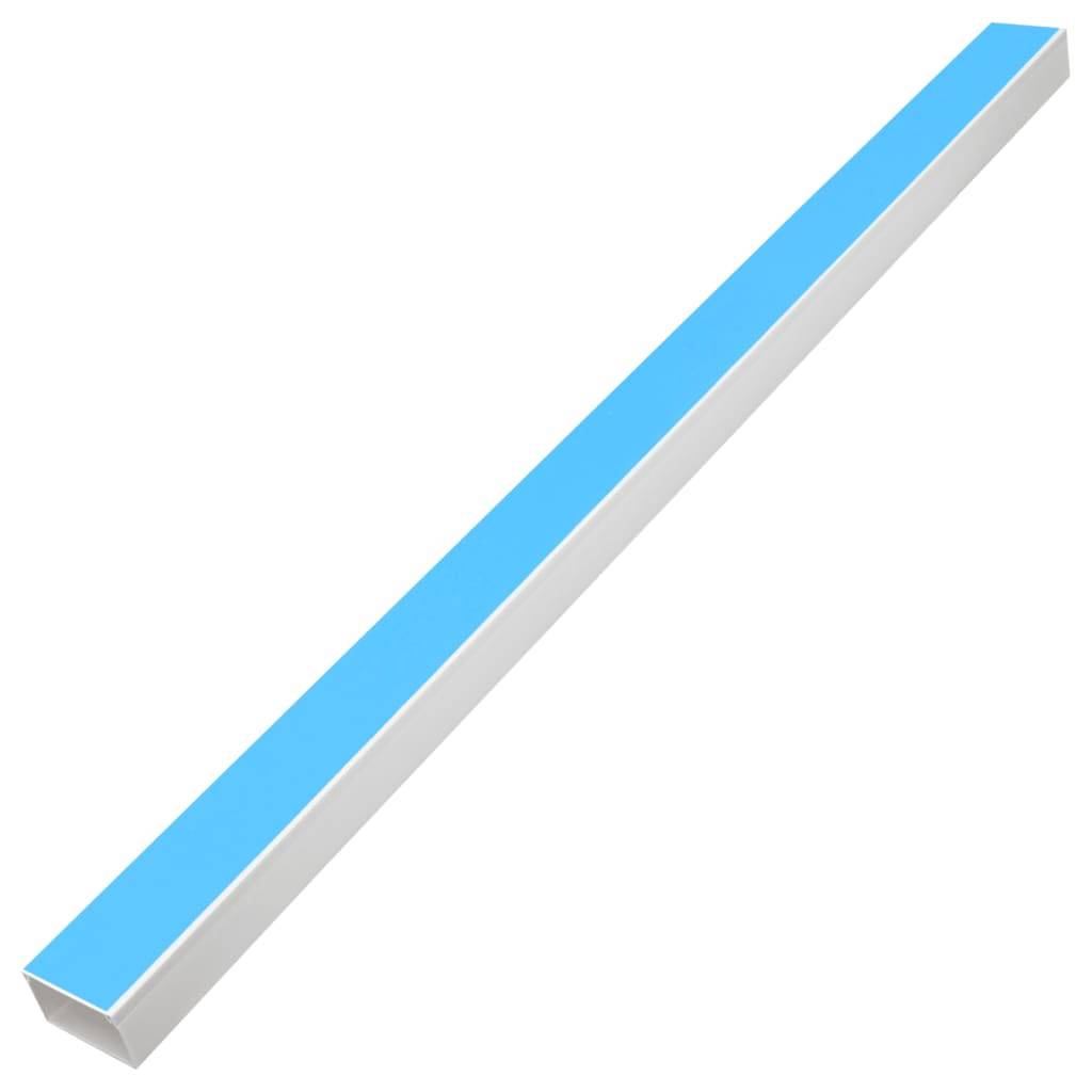 vidaXL Installationsrohre Selbstklebend 60x40 mm 30 m PVC