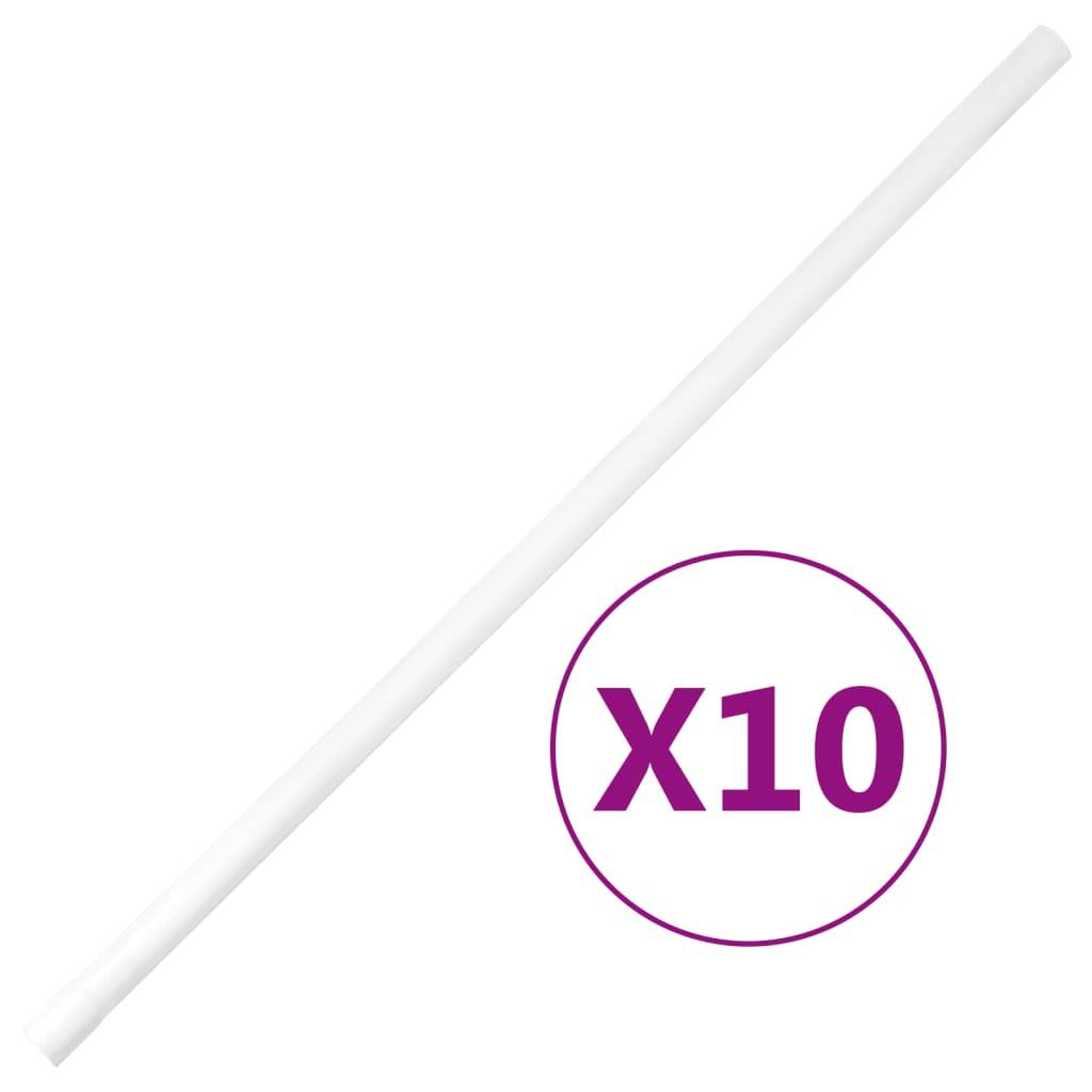 vidaXL Installationsrohre Ø25 mm 10 m PVC