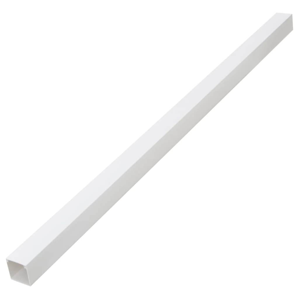vidaXL Installationsrohre 60x60 mm 30 m PVC