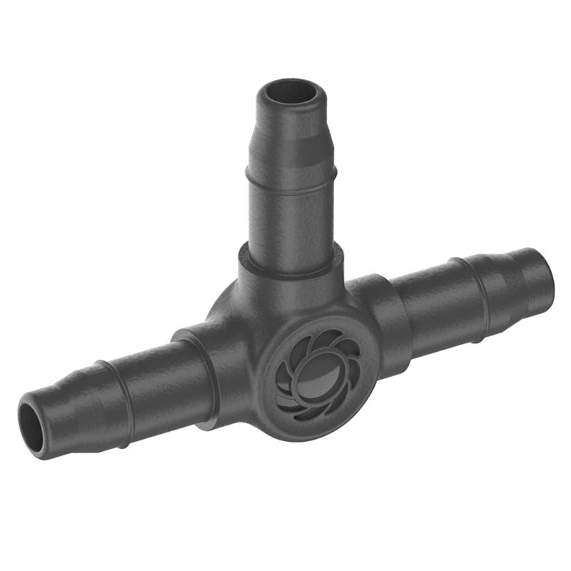 Anschlussstück für Tropfschlauch Micro-Drip-System T-Stück 4,6 mm (3/16"")