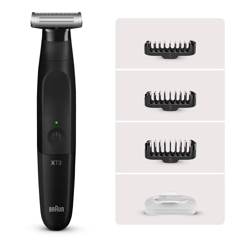 Braun XT3100, Schwarz, 1 mm, 3 mm, 1 mm, Edelstahl, CE