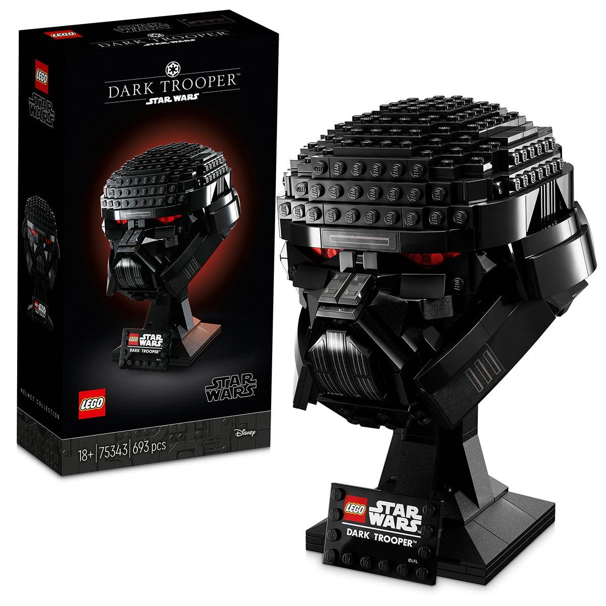 LEGO Star Wars Dark Trooper Helm (75343)