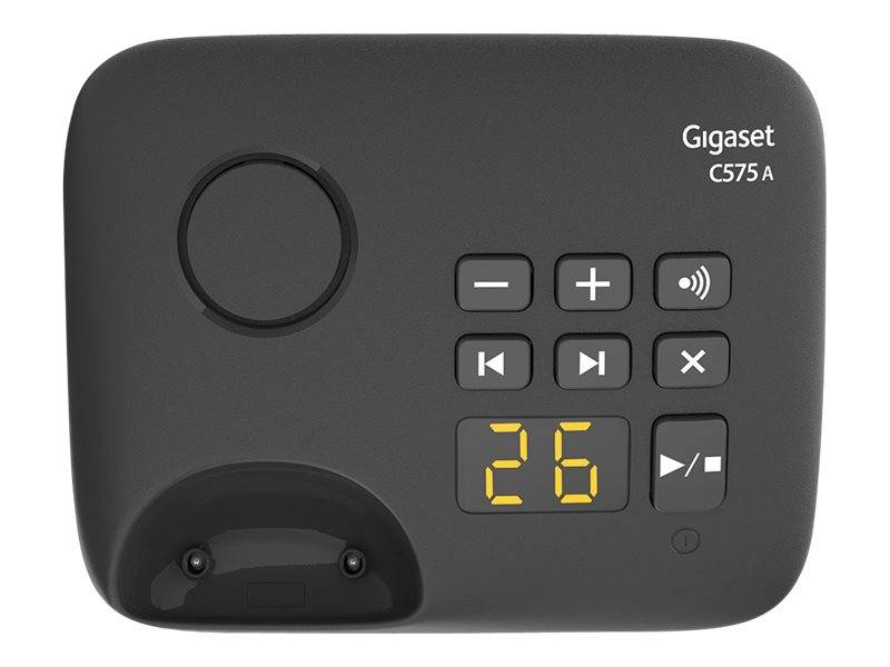 Gigaset C575 A Duo DECT Mobilteil Schwarz