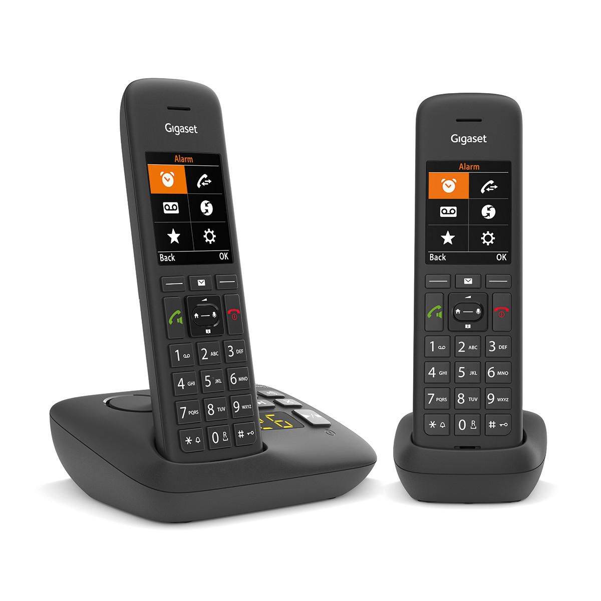 Gigaset C575 A Duo DECT Mobilteil Schwarz