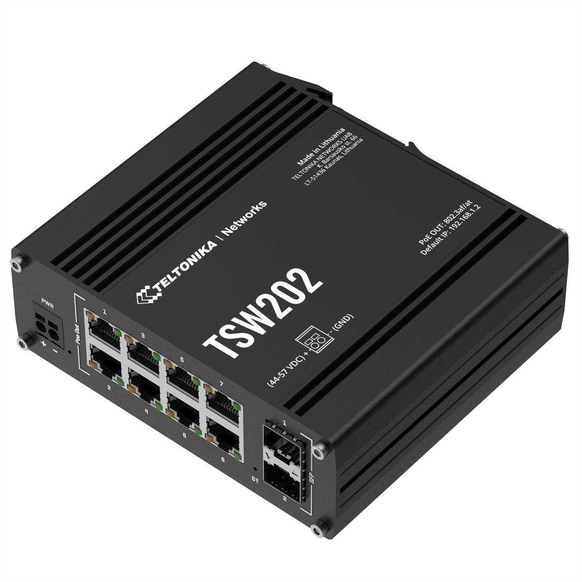 TELTONIKA TSW202 Managed PoE+ Switch