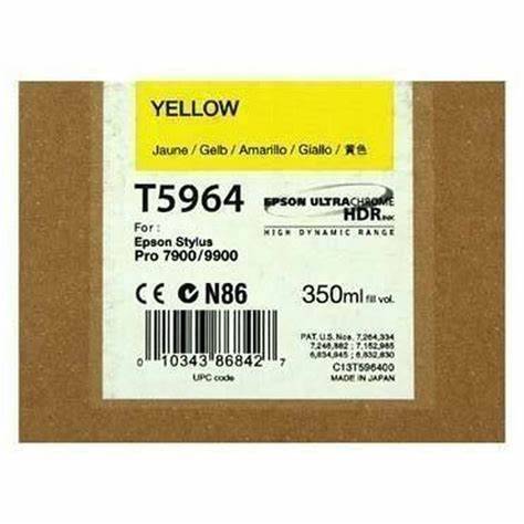 Epson Druckerpatrone T5964 Original Gelb C13T596400