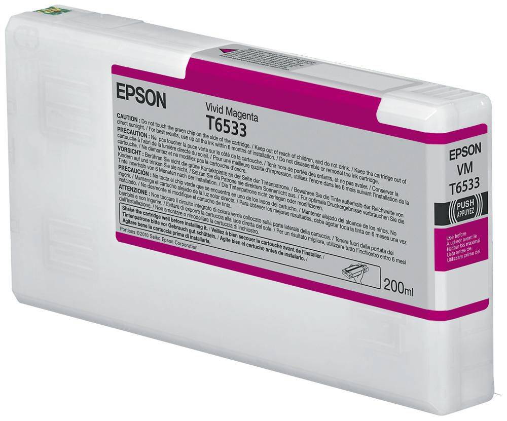 Epson - 200 ml - Vivid Magenta - Original - Tintenpatrone - für Stylus Pro 4900, Pro 4900 Designer Edition, Pro 4900 Spe