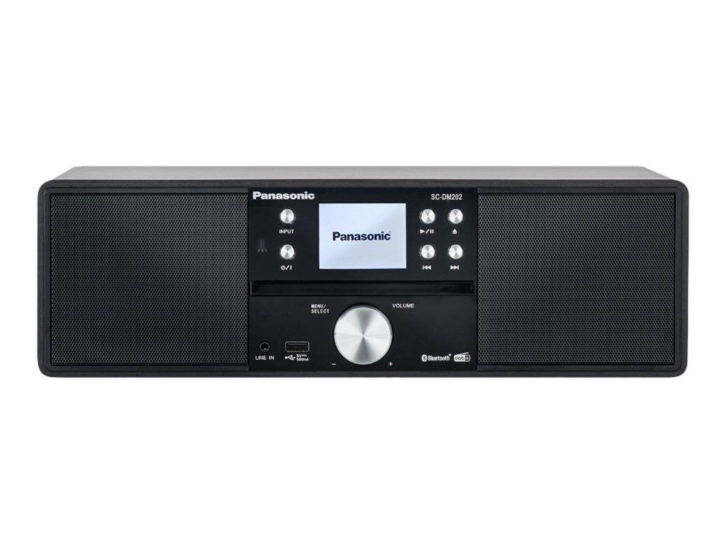 Panasonic SC-DM202 - Audiosystem - 2 x 12 Watt - Schwarz