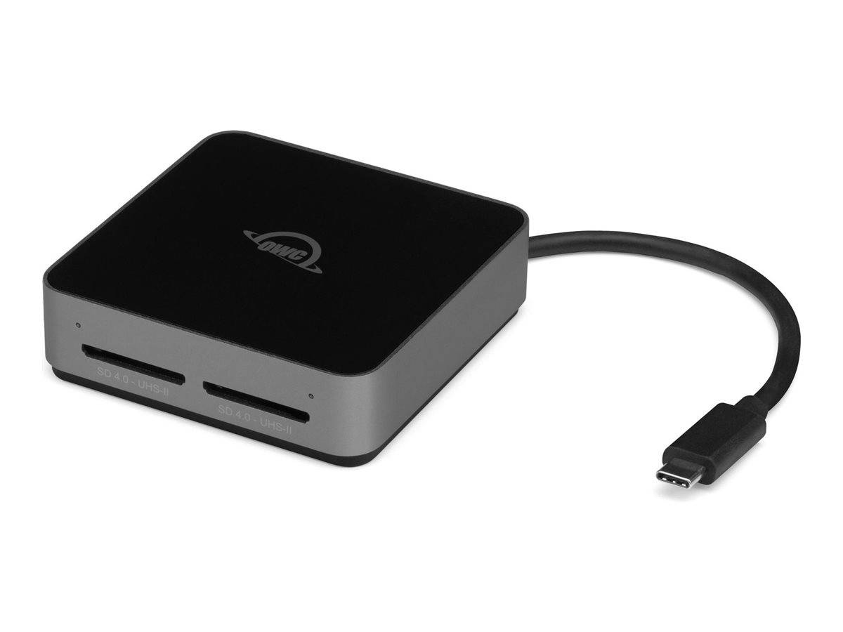 OWC Atlas Dual SD Card Reader aluminium