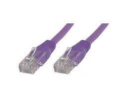 MicroConnect U/UTP CAT6 1.5M Purple LSZH Unshielded Network Cable, LSZH, 4x2xAWG 24 CU