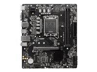 MSI PRO H610M-E MainboardChipsatz: Intel® H610 / Prozessorsockel: Sockel 1700 /