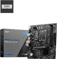 MSI PRO H610M-E MainboardChipsatz: Intel® H610 / Prozessorsockel: Sockel 1700 /