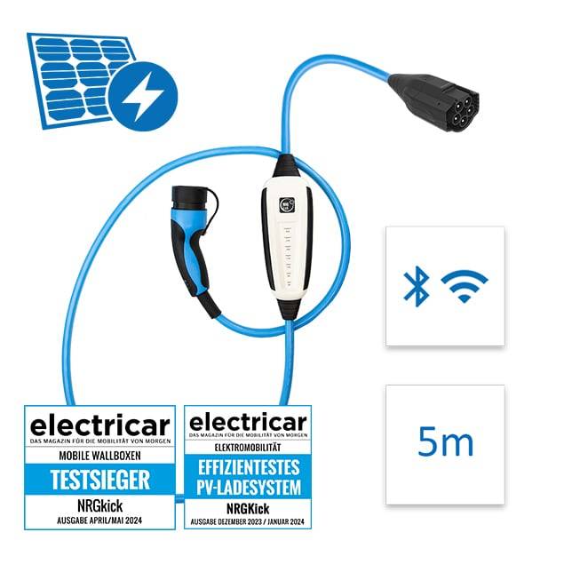 NRGkick Pure für PV-Nutzer 5m Standard WLANLadegerät