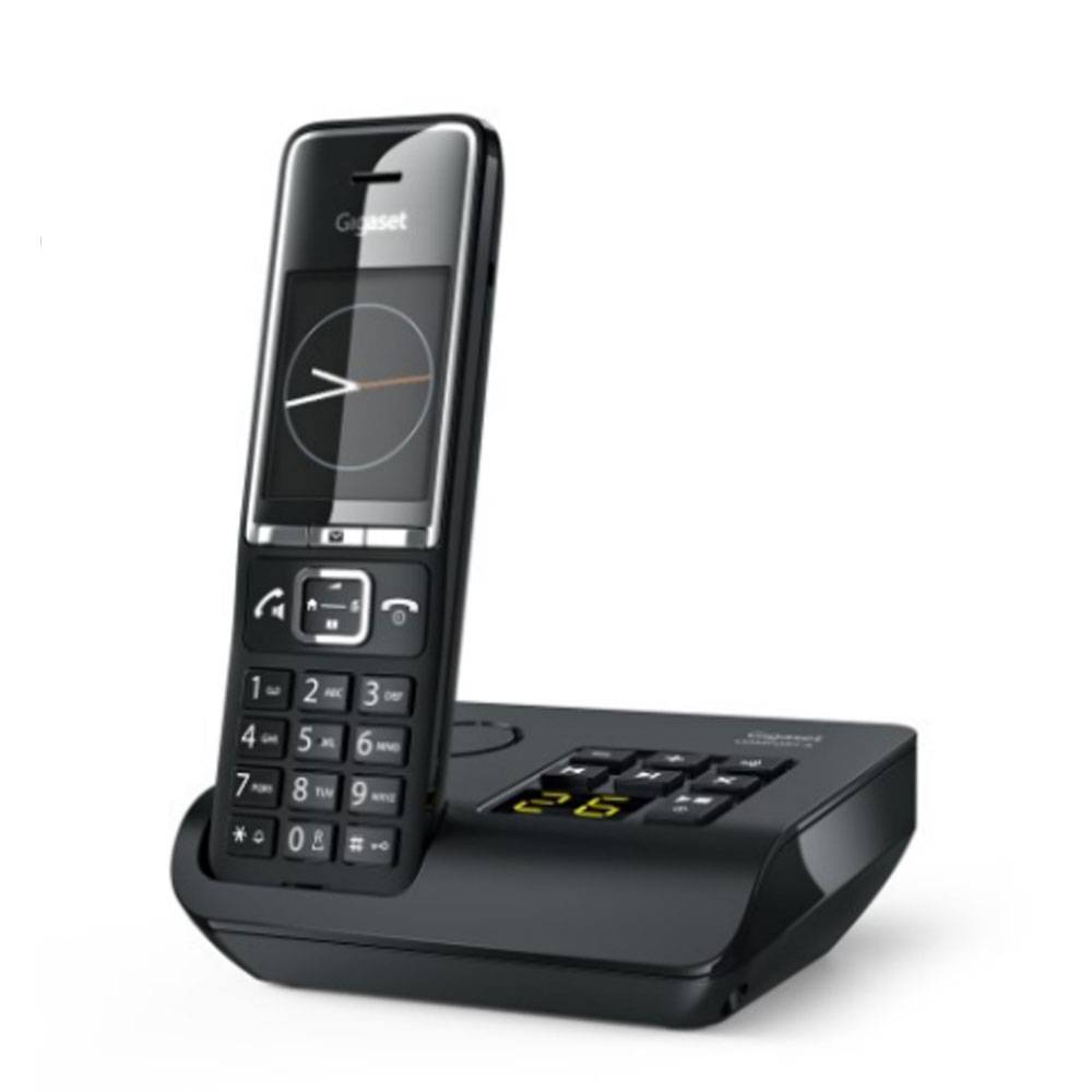 Gigaset COMFORT 550A, Analoges Telefon, Kabelloses Mobilteil, Freisprecheinrichtung, 200 Eintragungen, Anrufer-Identifik