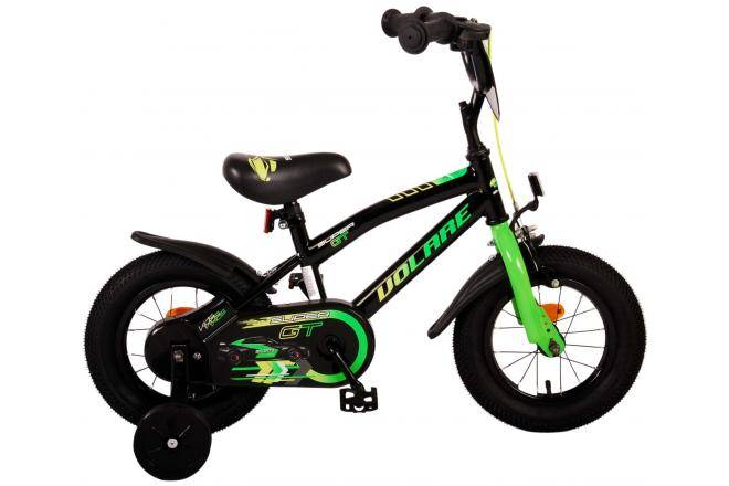 Volare Super GT Kinderbike - Jungen - 12 Zoll - Grün - Zwei Handbremsen