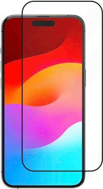 Titan Shield - Bildschirmschutz für Handy - volle Abdeckung - Glas - Rahmenfarbe
