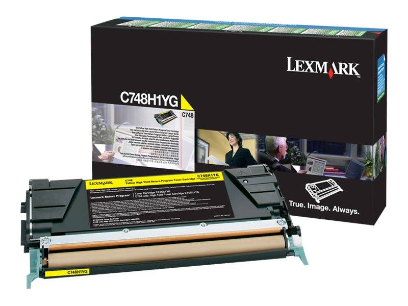 Lexmark - Hohe Ergiebigkeit - Gelb - Original