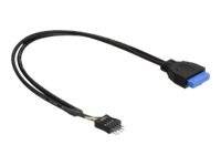 Delock - USB-Kabel - 19-poliger USB 3.0 Kopf (W)