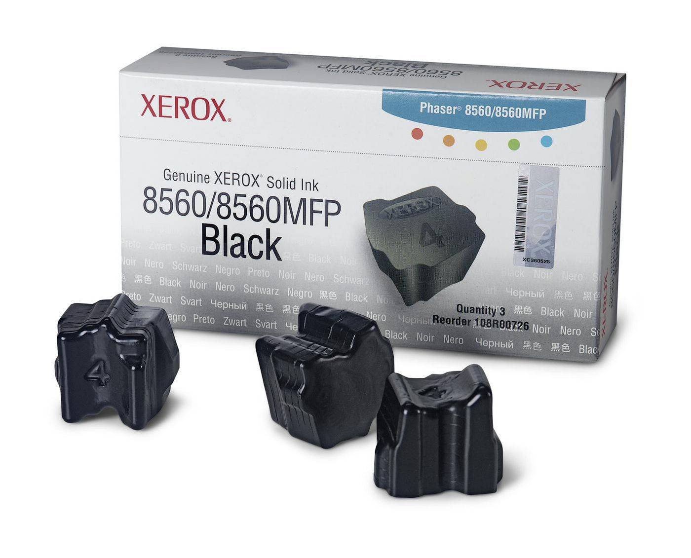 Xerox Phaser 8560MFP - 3er-Pack - Schwarz - original