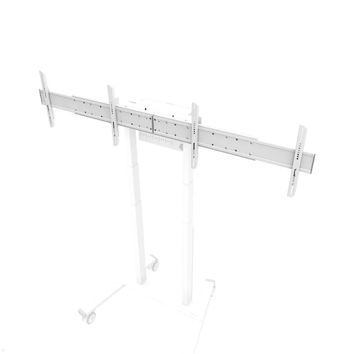 Neomounts Doppelbildschirm-Adapter, Montagestange, Weiß, Stahl, 40 kg, 106,7 cm (42"), 165,1 cm (65")