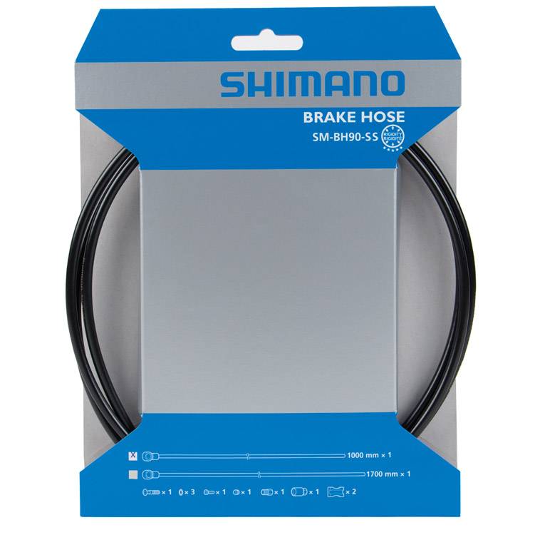 Shimano Bremsrohr-Scheibe Bremsbremsen LX SM-BH90 1000 mm schwarz