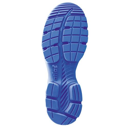 Atlas Sicherheitssandale FLASH 4605 XP S1P ESD SRC DGUV W13 Gr. 44 schwarz/royalblau/neon-gelb