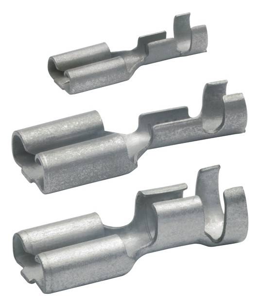 Klauke Flachsteckhülse n. DIN 4,8x0,8mm 1,5-2,5qmm VZ