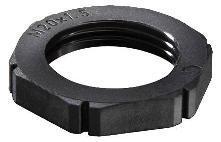 100St. Wiska 10061784 Kunststoffgegenmutter M32 RAL 9005 EMUG 32