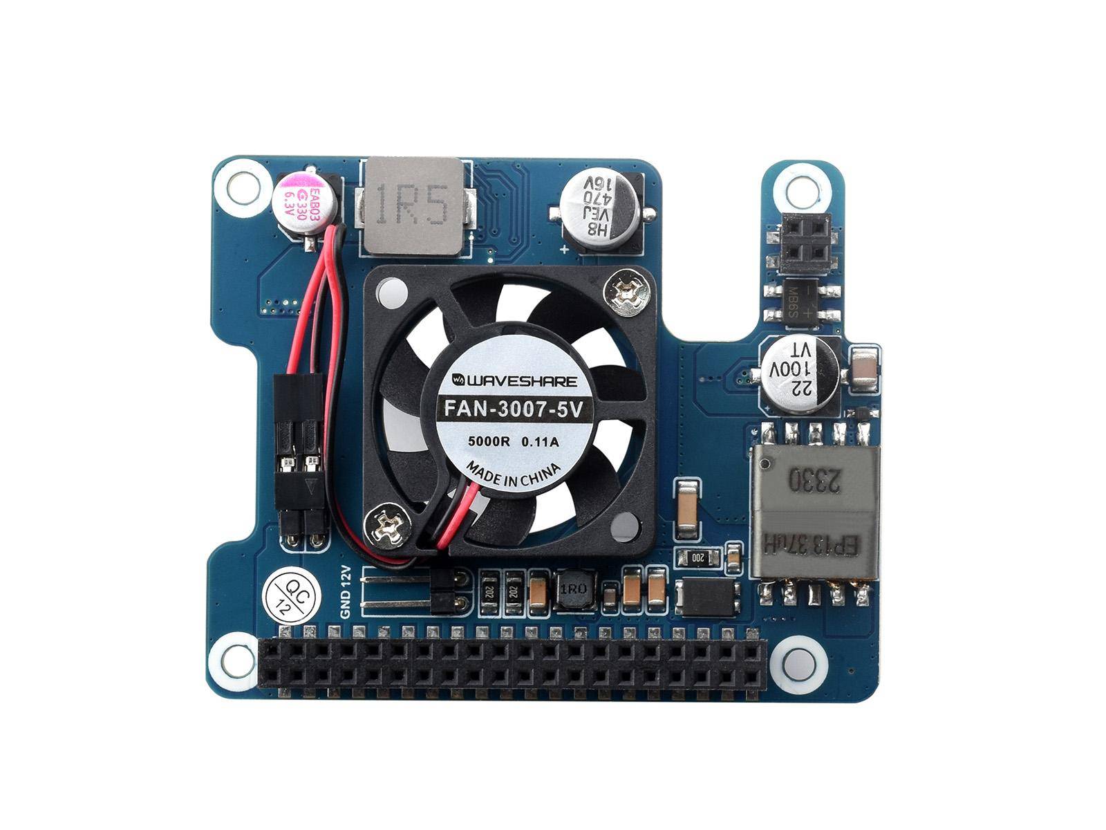 Waveshare PoE HAT (F), 1x