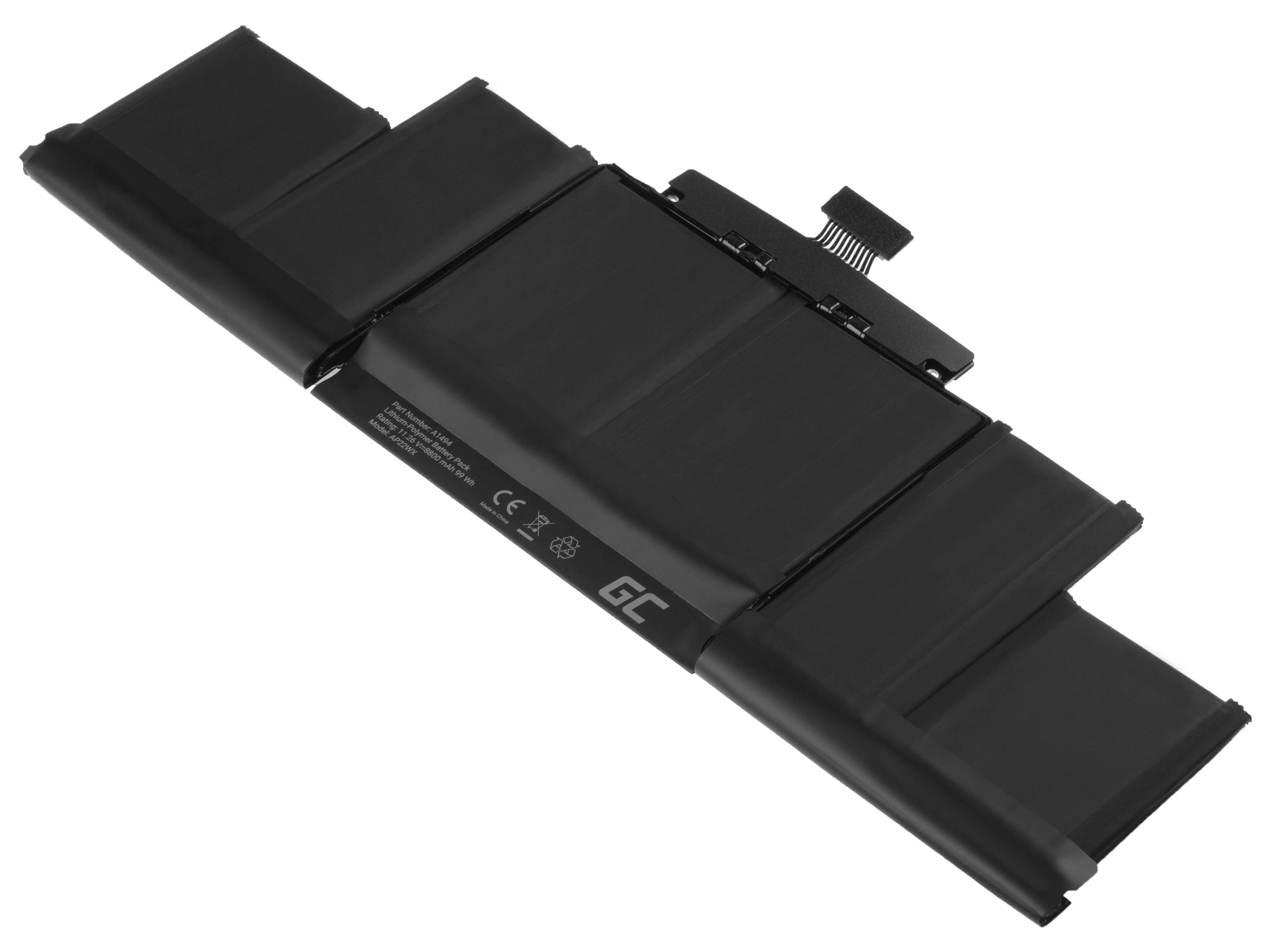 Laptop-Batterie A1494 für Apple MacBook 13 - 2013-2014 - 11,26V - 99Wh