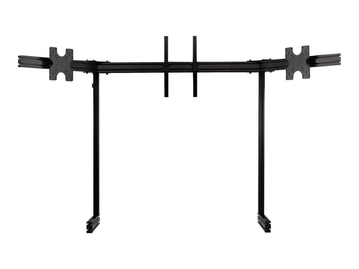 Elite - Aufstellung - für 3 Monitore - Add-on - eloxiertes stranggepresstes Alum