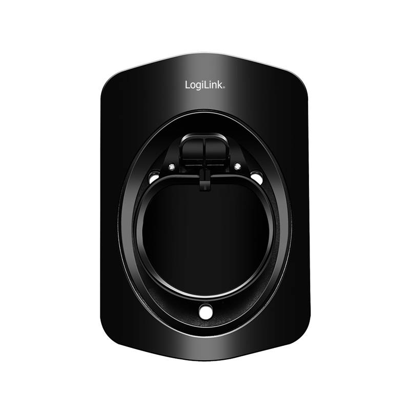 LogiLink Wandhalterung mit Kabelablage für E-Auto-Ladekabel