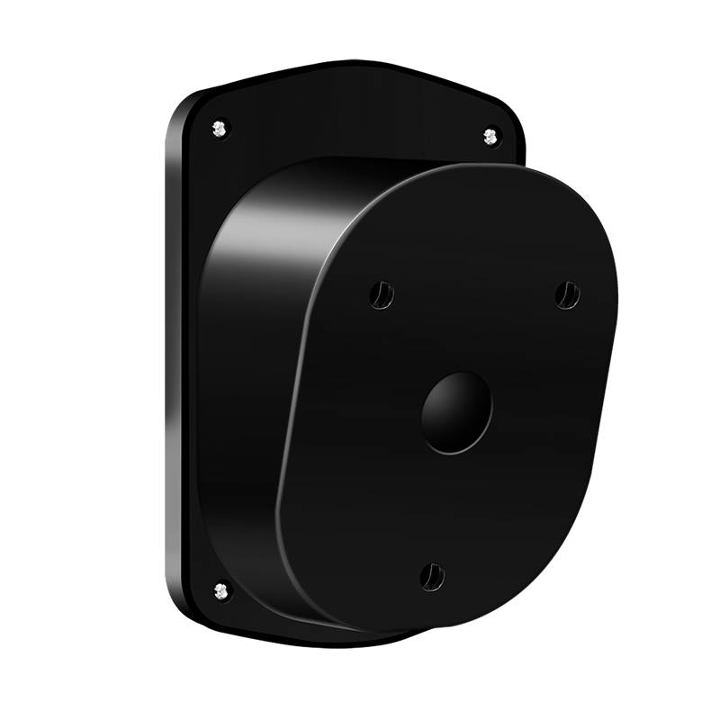 LogiLink Wandhalterung mit Kabelablage für E-Auto-Ladekabel, m/ Verriegelung, Kunststoff, schwarz