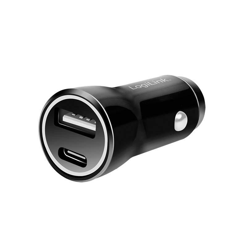 Logilink USB-A/C Charging Kit, 15 W, each 1x USB-A, 1x USB-C, Black Tablets &amp; Smartphones Smartphone