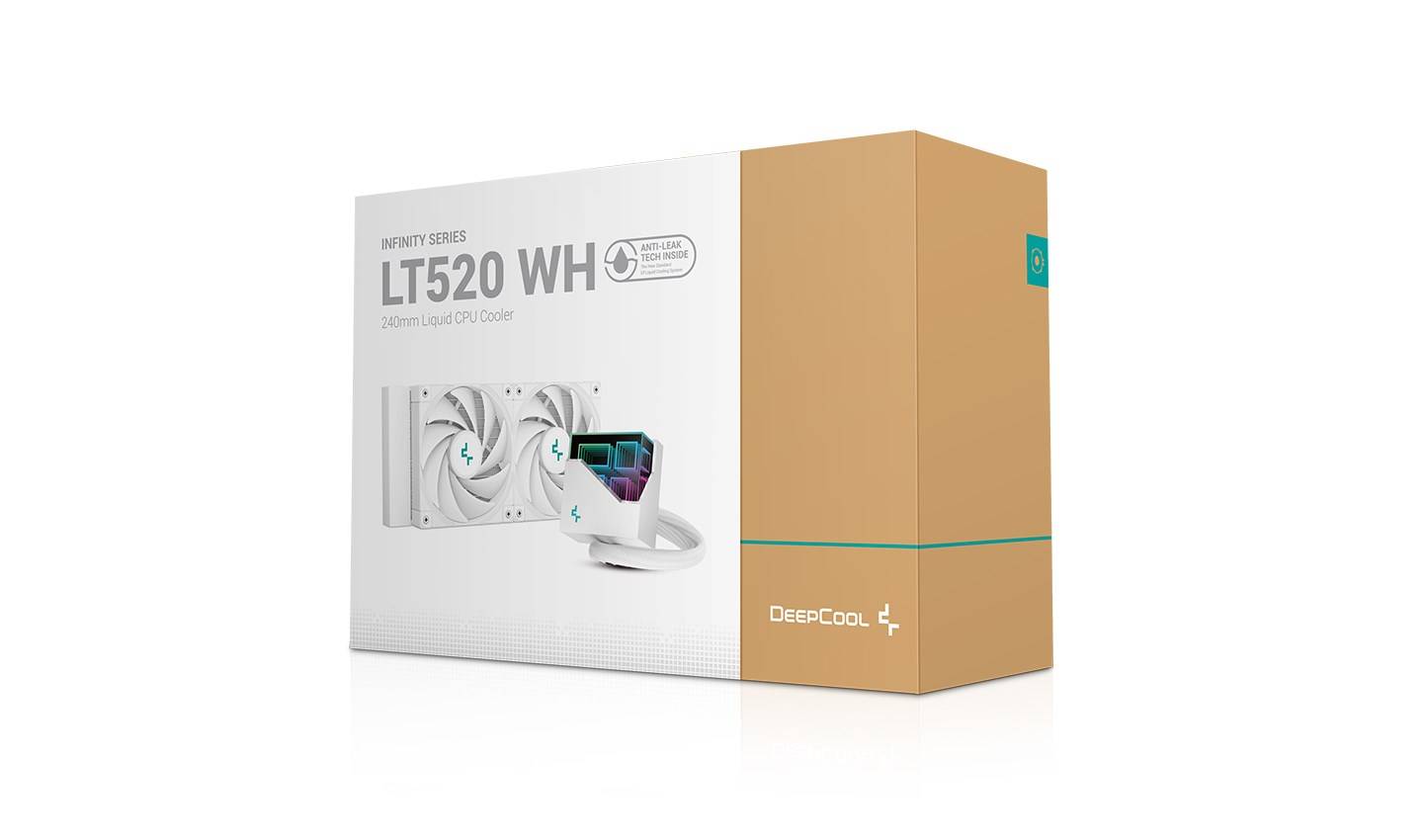 Deepcool LT520 - Prozessor-Flüssigkeitskühlsystem - High-Performance - Kühlergröße: 240 mm - (für: LGA1155, LGA2011, LGA