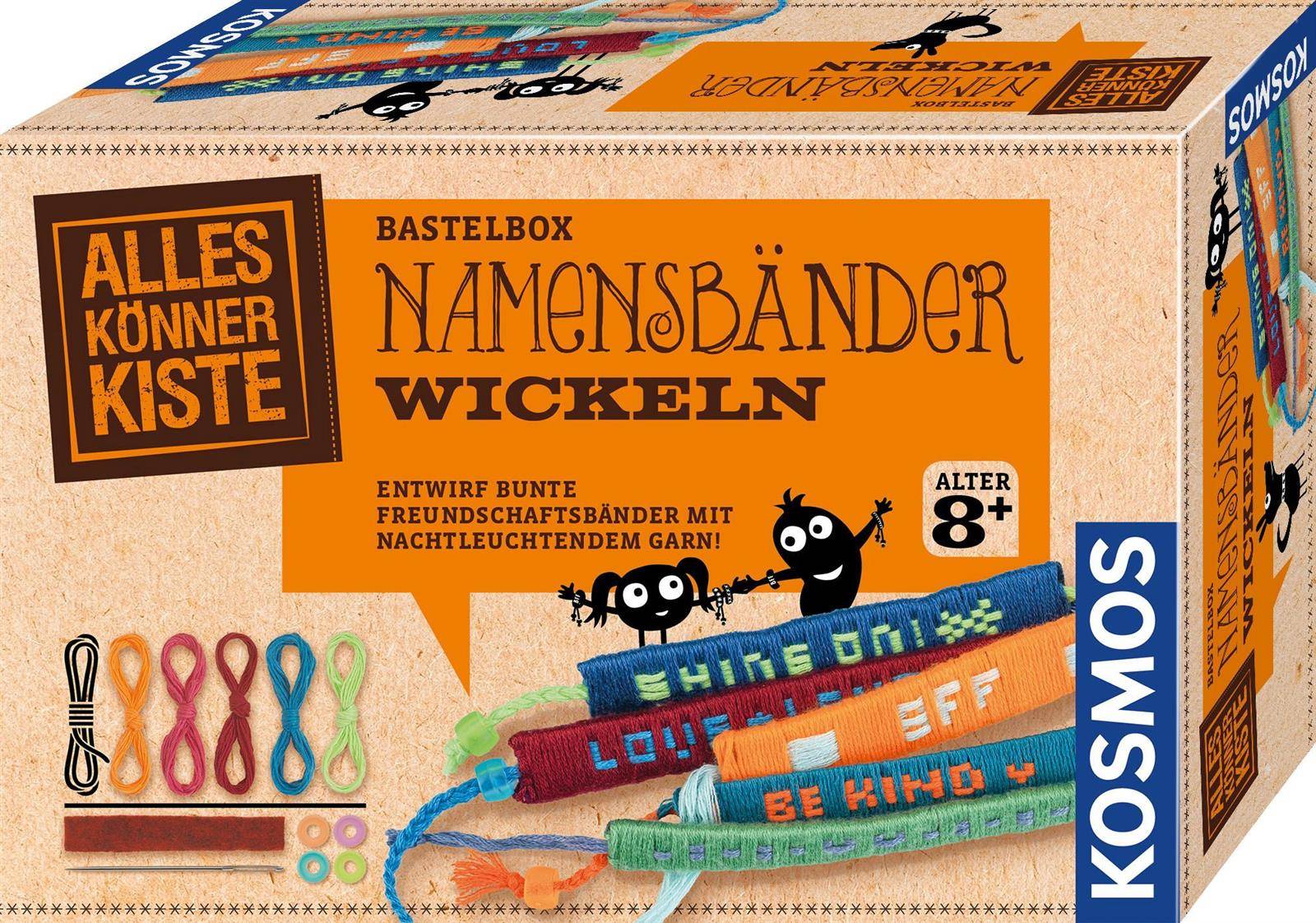KOSMOS Experimentierkasten Namensbänder mehrfarbig