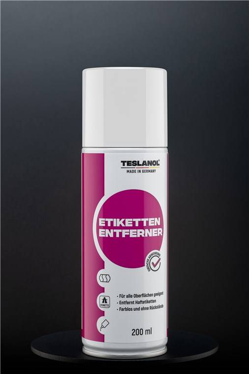 TESLANOL Etikettenentferner-Spray 26008, 200 ml