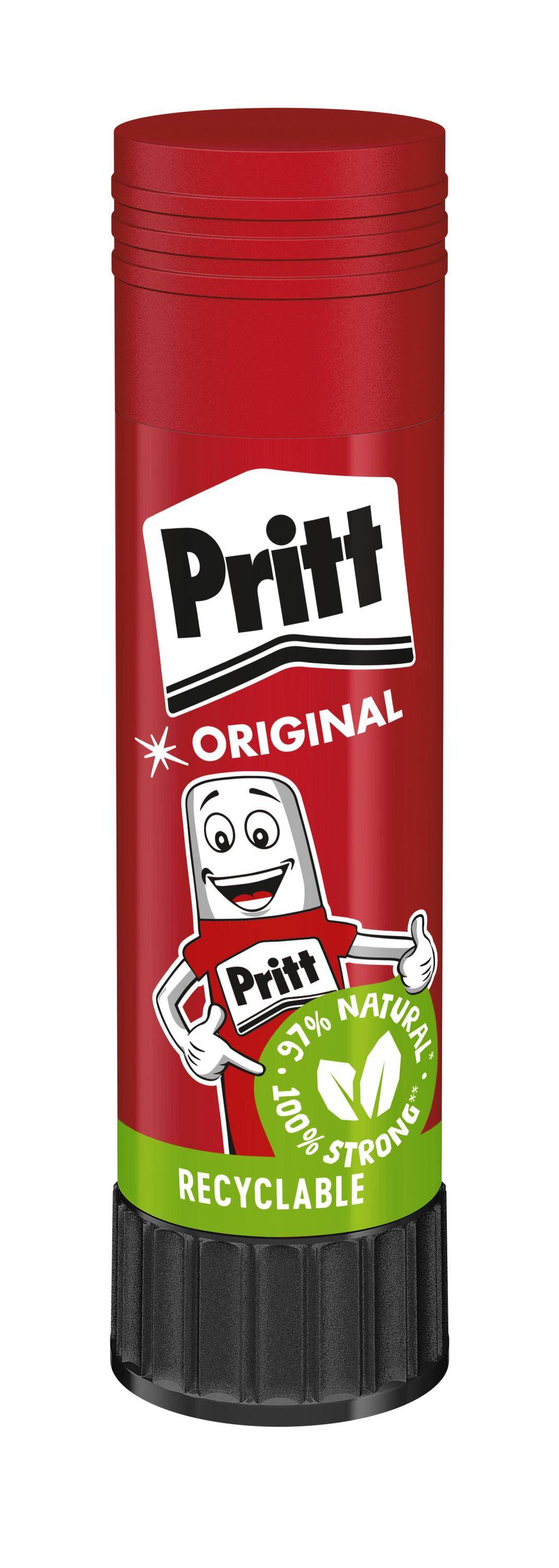 Pritt Klebestift 4 x 43 g im Spar-Pack, lösemittelfrei